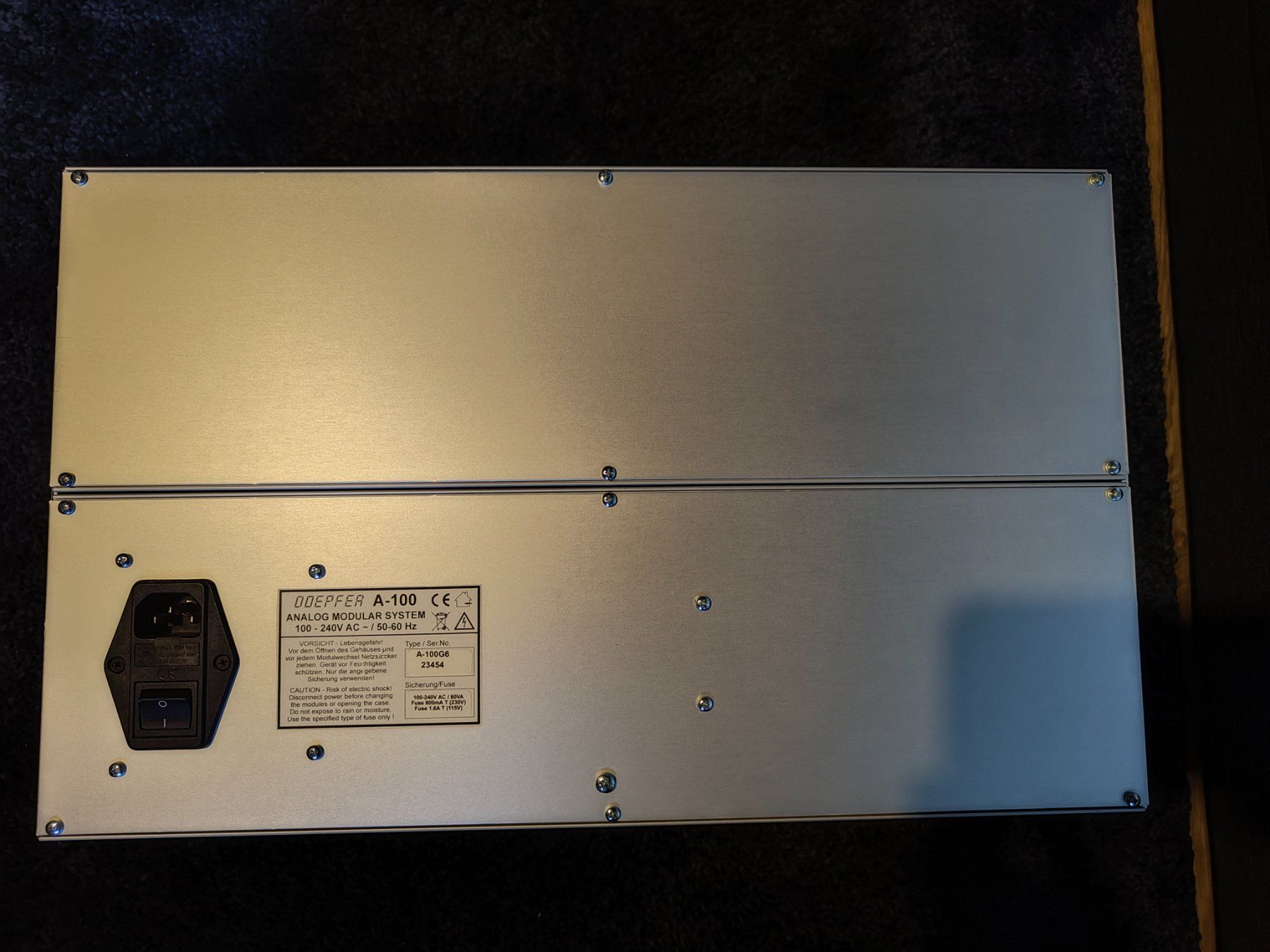 Strumenti musicali: Doepfer A-100 G6 PSU3 – Usato da Onex venduto da Bidouba 3