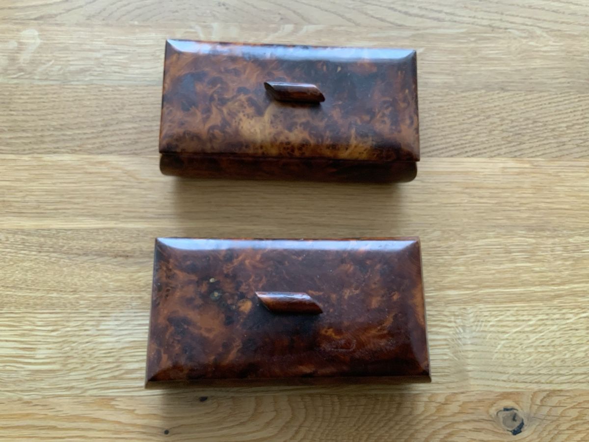 Schmuckkästen: Edle Vintage-Holzkästchen, 3er Set – Gebraucht aus Root von HeidyShop 5