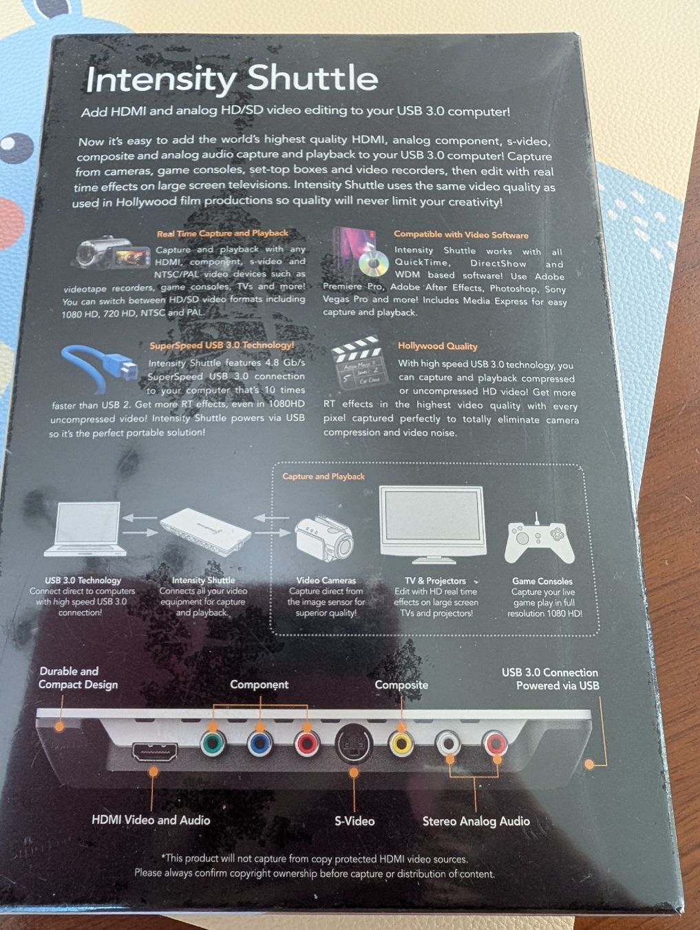 Blackmagic Convertitori: Video Capture Blackmagic Intensity Shuttle USB 3.0 Neu – Nuovo e nell'imballaggio originale da Bern venduto da bernnn36 1