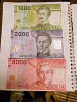 Chile banknotes