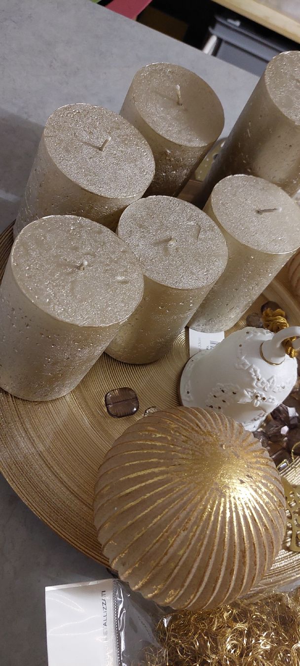 Tutte le decorazioni: Weihnachts Deko in Gold – Nuovo (secondo la descrizione) da Muri AG venduto da nindo1 9