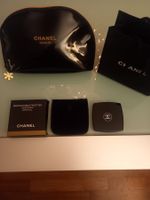 Chanel Neu Kosmetiktasche mit Kosmetikspiegel schwarz Edel