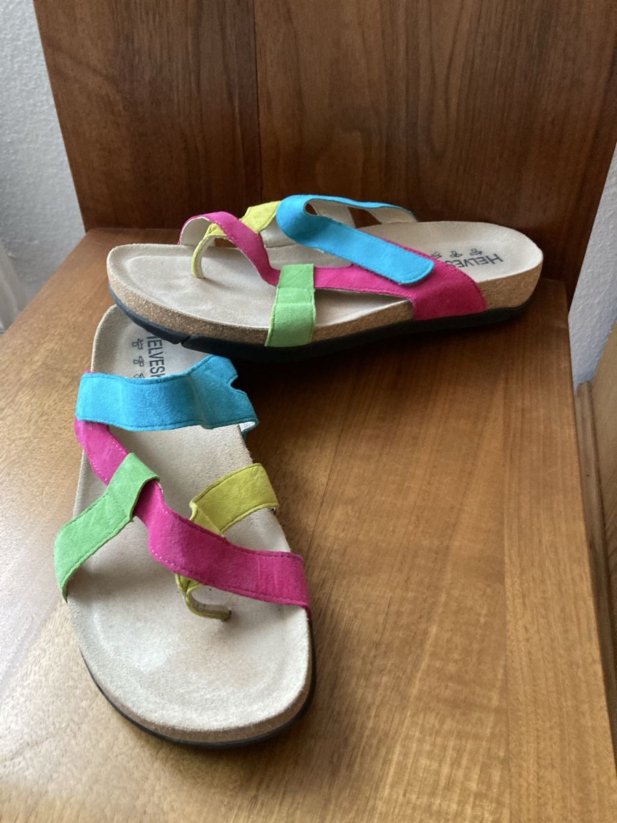 Helvesko Scarpe da donna: Sandale von Helvesko  – Usato da Zuchwil venduto da Pilat99