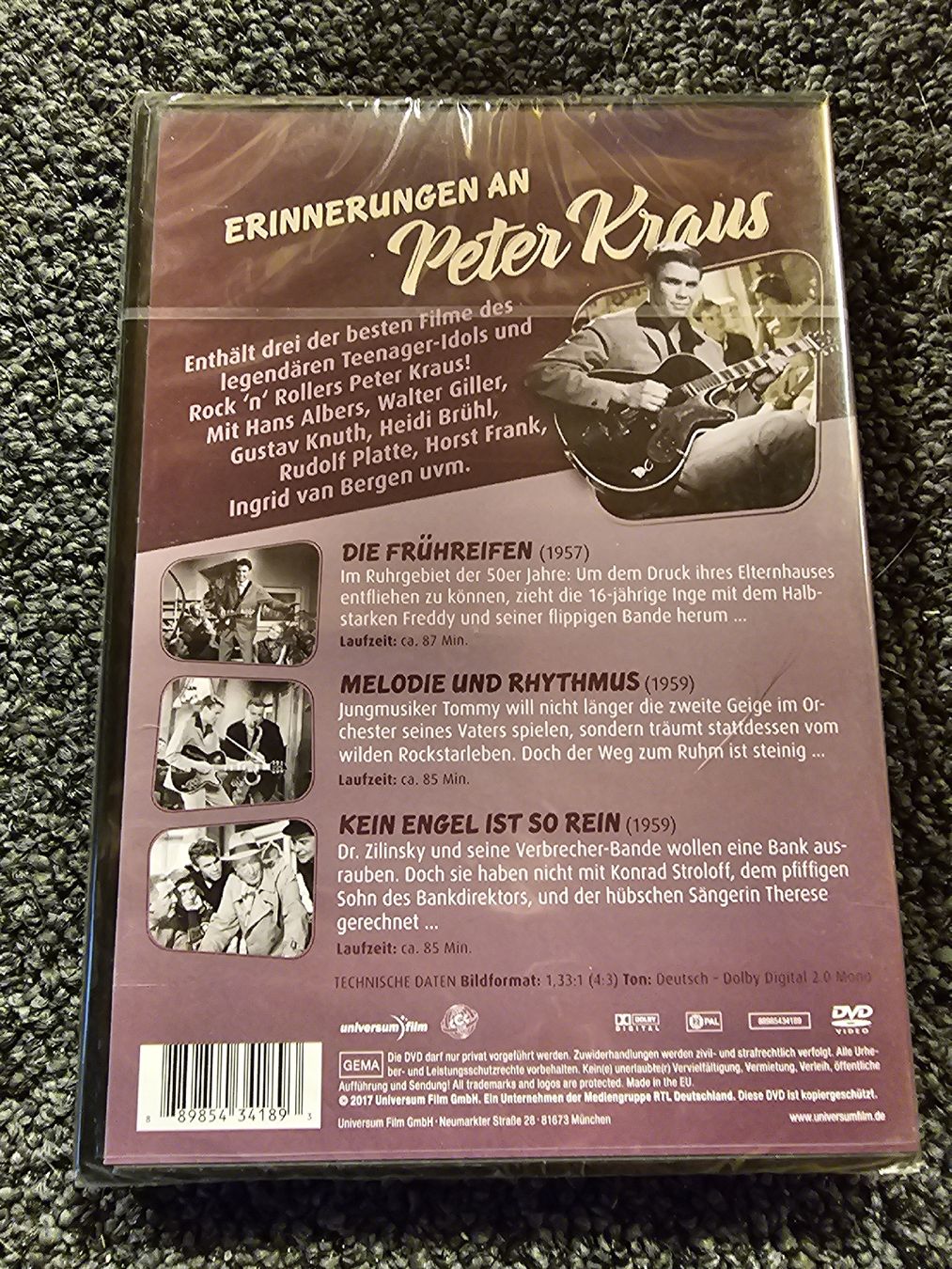 Tutti i DVDs: Peter Kraus Erinnerungen Neuverpackt – Nuovo e nell'imballaggio originale da Ruswil venduto da jan_bxl5 1