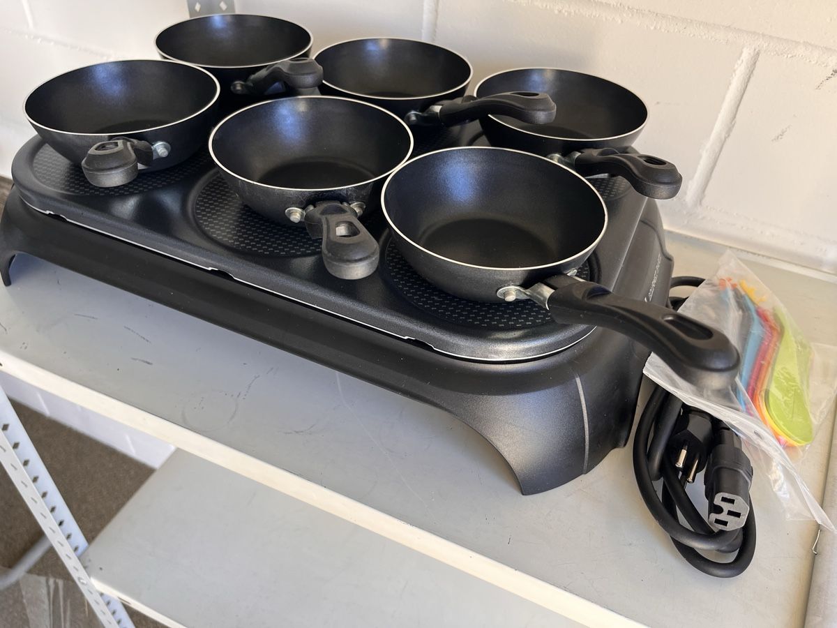Tefal Elettrodomestici da cucina: Wok Gourmet Tischset Tefal – Usato da Speicher venduto da Alberto6701