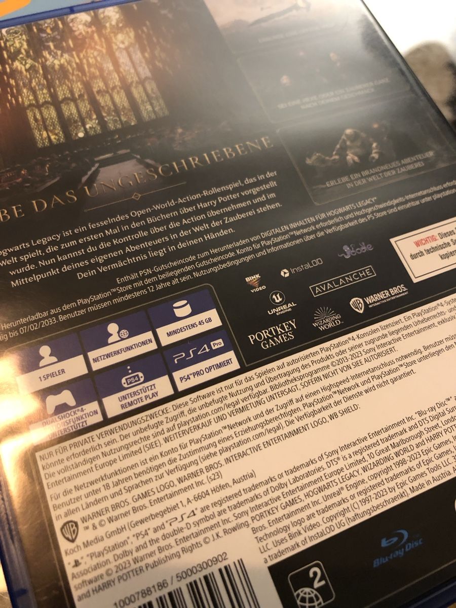 Spiele: Hogwarts Legacy PS4 - Top Zustand. – Gebraucht aus Basel von Kalleskaviar 3