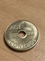Age Control Wertmarke für Zigarettenautomat gebraucht