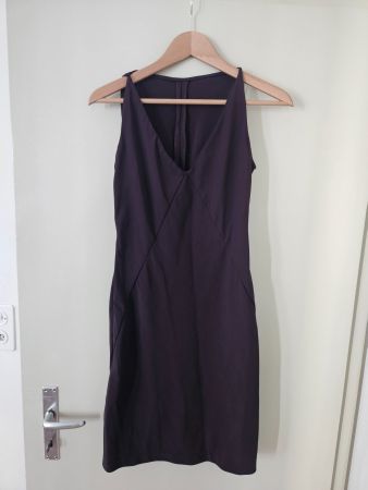 Seidenkleid Moschino, dunkelviolett/Aubergine, IT 42 (DE 38)