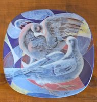 Rosenthal Wandteller "Friedenstauben" Hans Erni, Top!