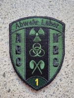 *** Badge Abwehr Labor ABC NBC 1 mit klett ***
