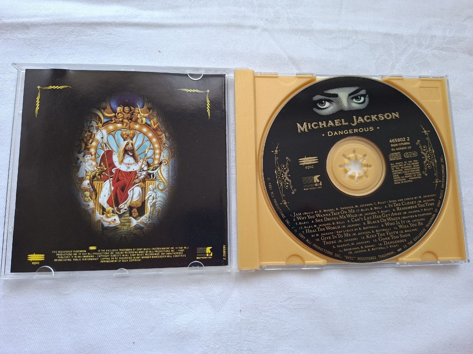 CDs: Michael Jackson Dangerous CD gebraucht – Gebraucht aus Klingnau von vollmond36 2