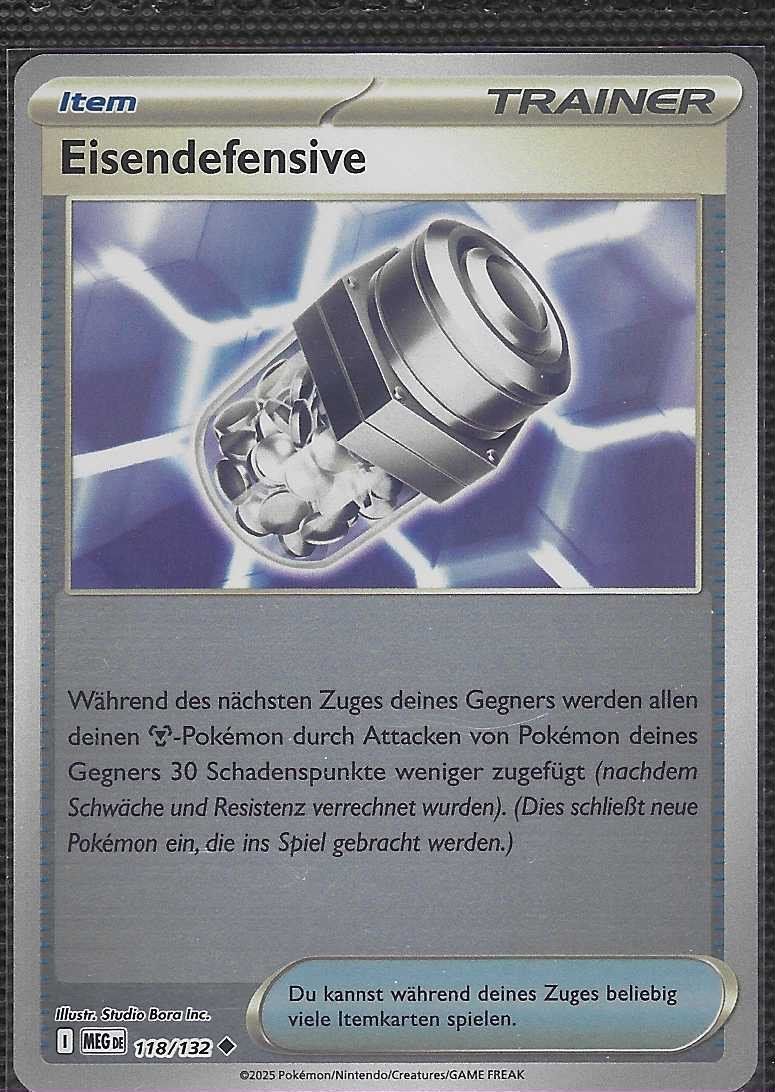 Pokémon Carte collezionabili: Pokémon Karte DE Mega-Entwicklung Eisendefensive 118/132 – Nuovo (secondo la descrizione) da Beggingen venduto da Rafnex6