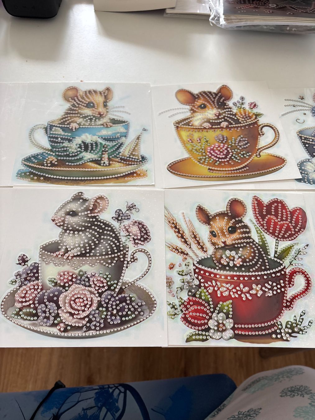 Kit bricolage: Diamond Paiting Karten Mäuse – Nuovo (secondo la descrizione) da Amriswil venduto da SCHLOSSGEISTLI 1