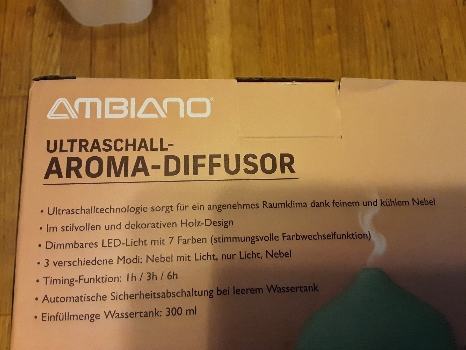 Diffusori di oli essenziali: Diffuser Aroma mit LED-Licht & Holzdesign ab 1 chf – Usato da Fällanden venduto da ninap01 2