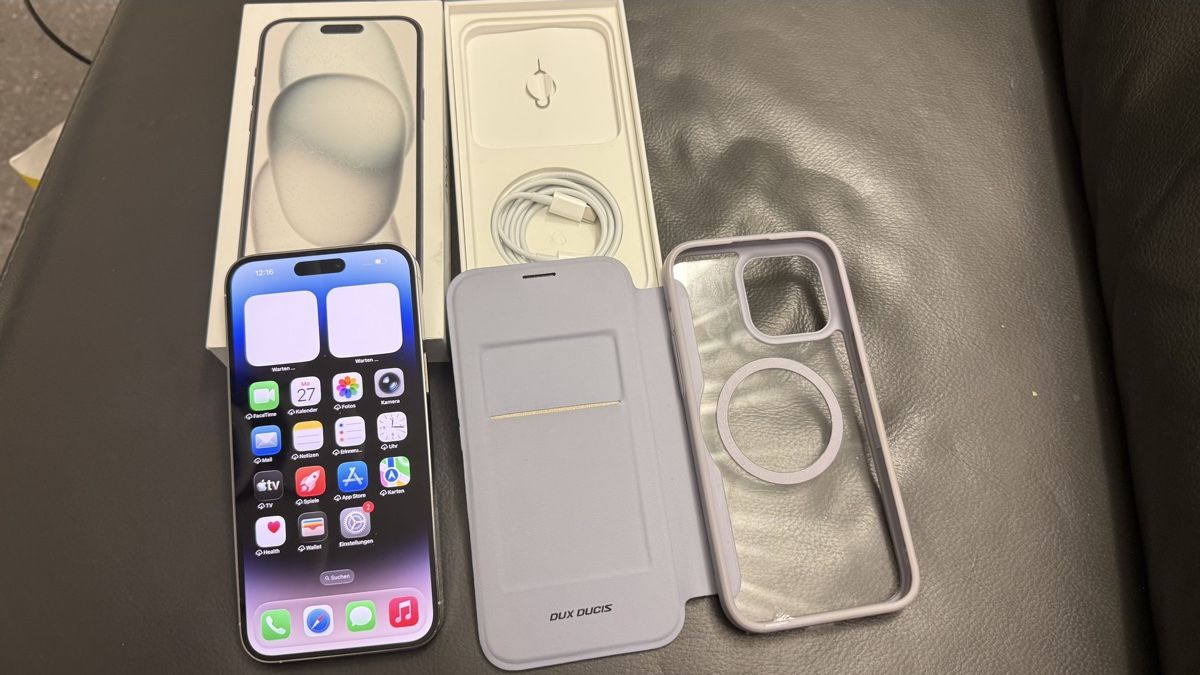 Apple Handys / Smartphones: iPhone 14 Pro Max, Silver,, 128GB Das Handy – Gebraucht aus St.Gallen von gauwo 1