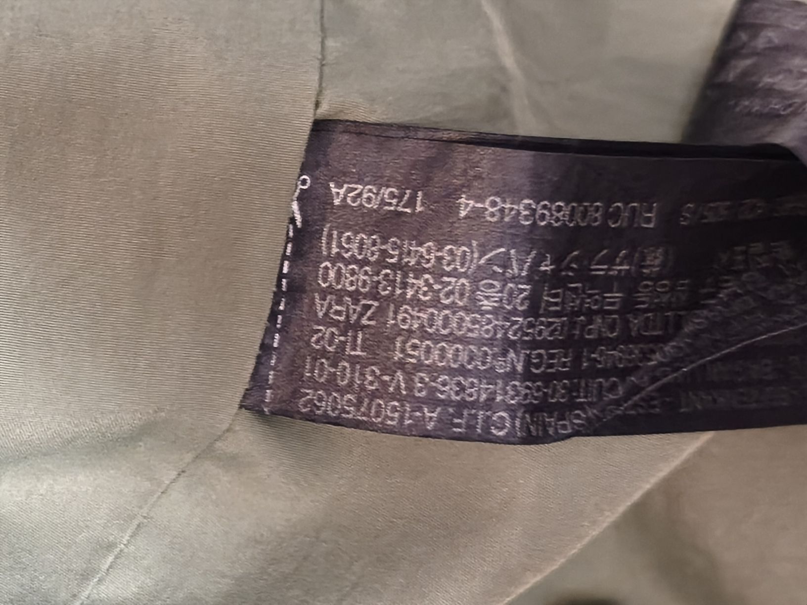 Zara Giacche: Zara Man Jacke, olivgrün, Grösse S, Top Zustand, – Nuovo (secondo la descrizione) da Emmetten venduto da SecondhandSiska 4