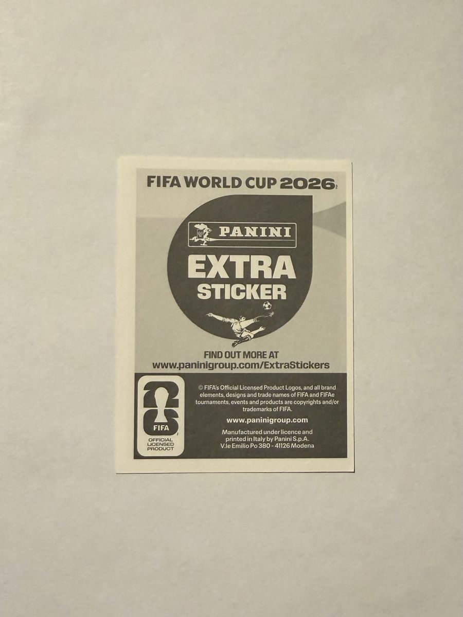 Panini Carte collezionabili: Extra Sticker Panini - VINICIUS JUNIOR (SILVER) – Nuovo e nell'imballaggio originale da Bassecourt venduto da Eagle1903 1