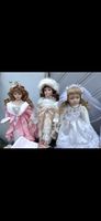 3 schöne Porzellan Puppen
