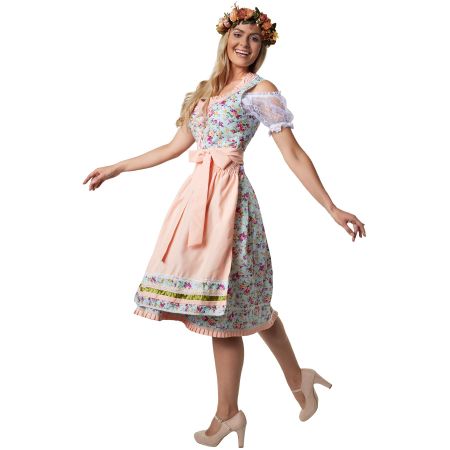 Frauenkostüm Midi-Dirndl Erding XL