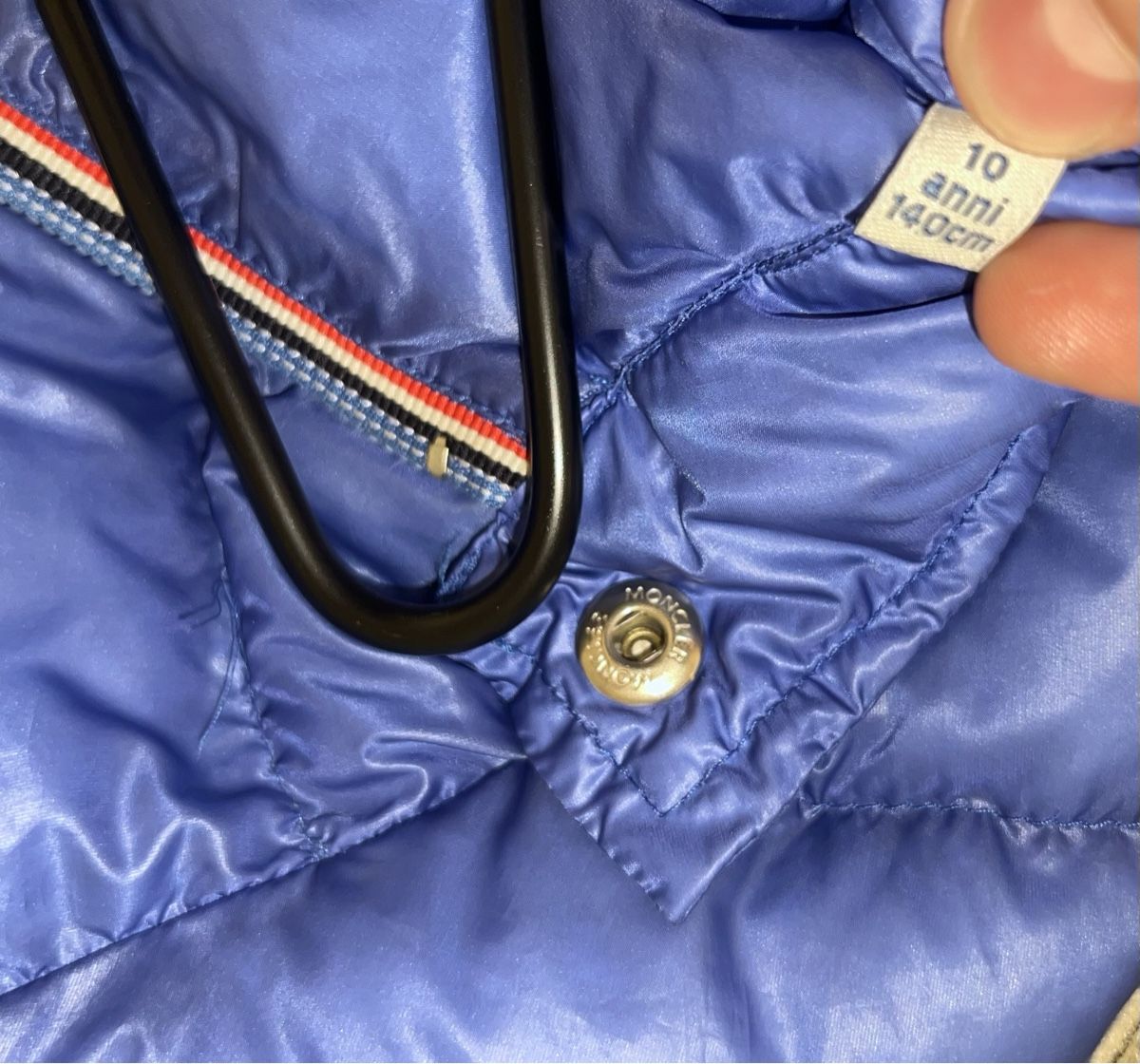 Jacken & Mäntel: Moncler Kids Down Jacket Blue Size 10 Years 140cm – Neu (gemäss Beschreibung) aus Kilchberg ZH von adycalin 4