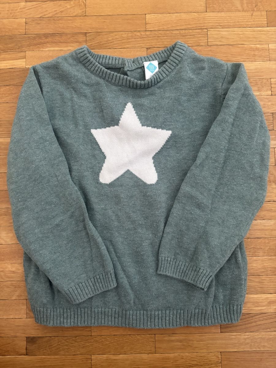 Maglioni & Felpe: Pull enfant t. 24m TEX étoile – Usato da Chêne-Bougeries venduto da CeliaMate 1
