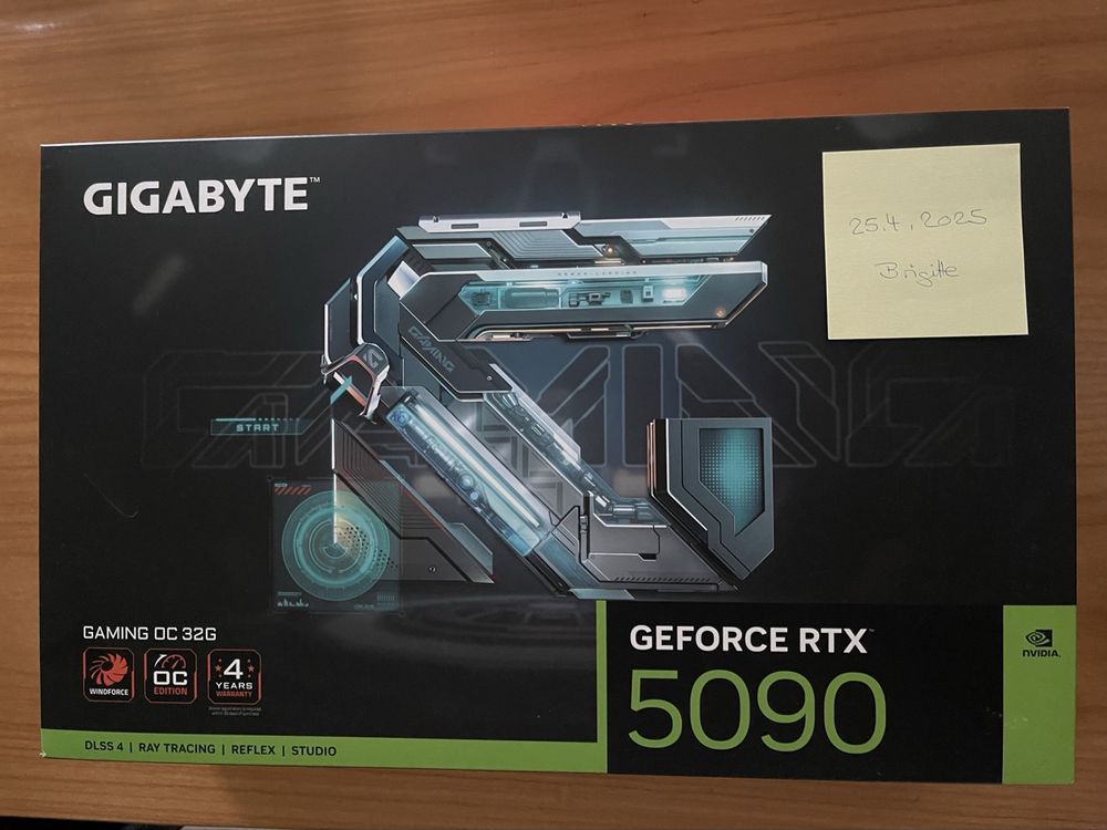 Gigabyte Grafikkarten: GIGABYTE GeForce RTX 5090 0C 32GB – Neu und originalverpackt aus Muri AG von blackfriday2018