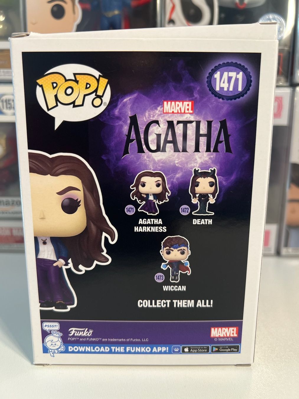 Funko Statuette: Funko POP! Marvel Agatha - Agatha Harkness – Nuovo e nell'imballaggio originale da Le Mouret venduto da perfectbijou 2