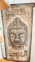 Wunderdchönes Buddabild wie Holz elemente