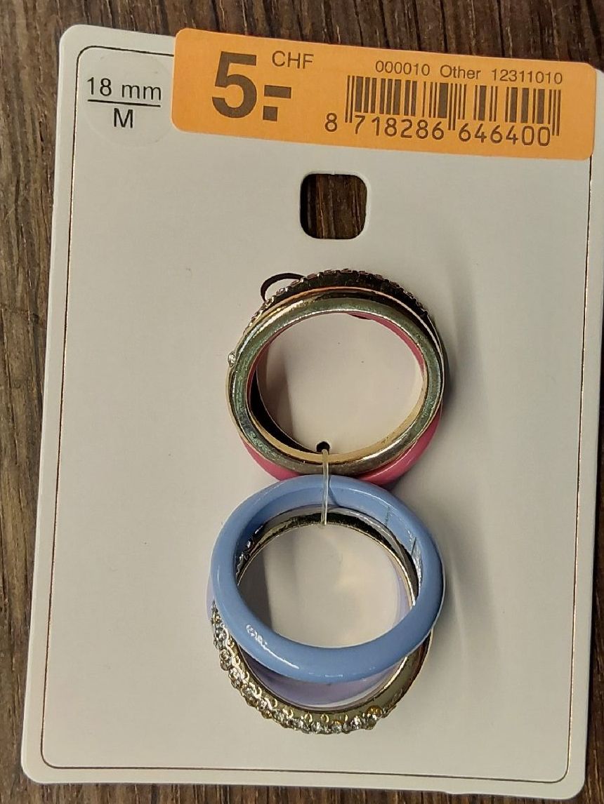 Ringe: 6 Fingerringe neu – Neu und originalverpackt aus Köniz von scopello12 1