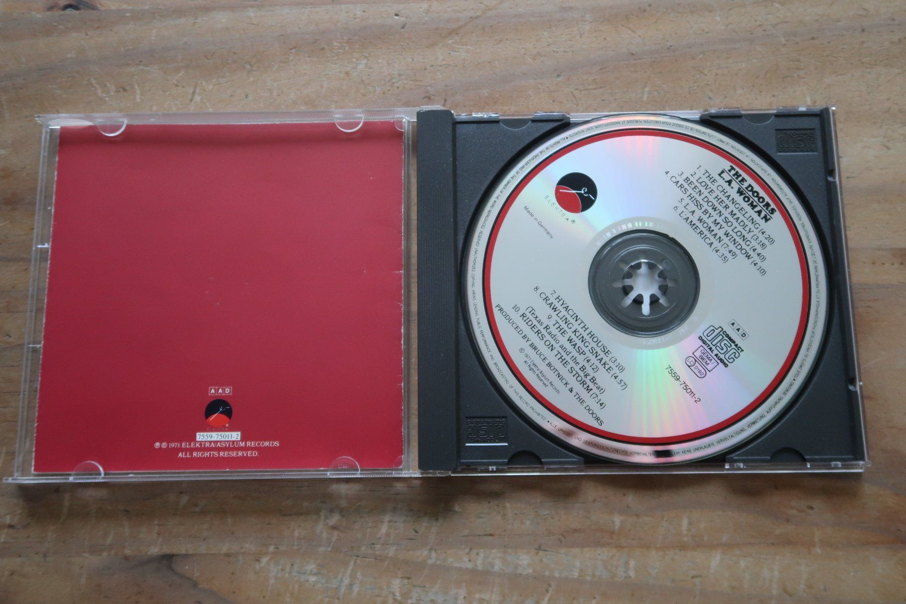 CDs: THE DOORS - L.A. WOMAN - CD – Gebraucht aus Basel von  3