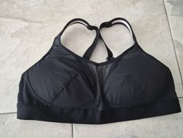 Sport BH Schwarz, Grösse 80B
