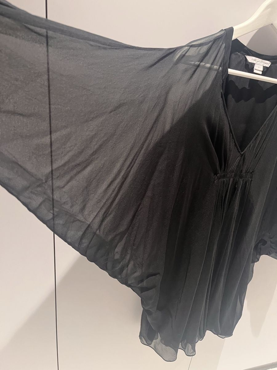 Diane von Furstenberg Robes: DVF Kleid Seide 🖤 Gr. S – Neuf (Voir description) à Zumikon par DesignDeluxe 1