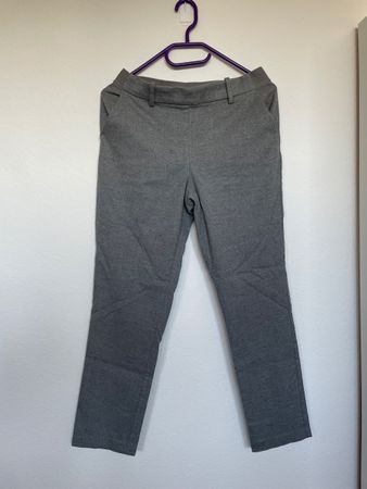 Graue Stoffhose H&M Gr. 38