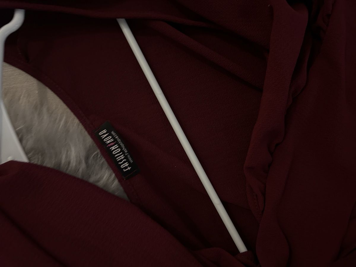 Camicette: Dark red blouse – Usato da Belp venduto da jan_6yvx 1