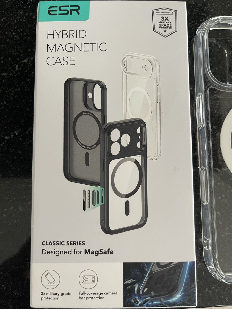 Apple Cover & Protezioni schermo: ESR Hybrid Magnetic Case for iPhone 17 – Nuovo (secondo la descrizione) da Auw venduto da chr_vcc8 6