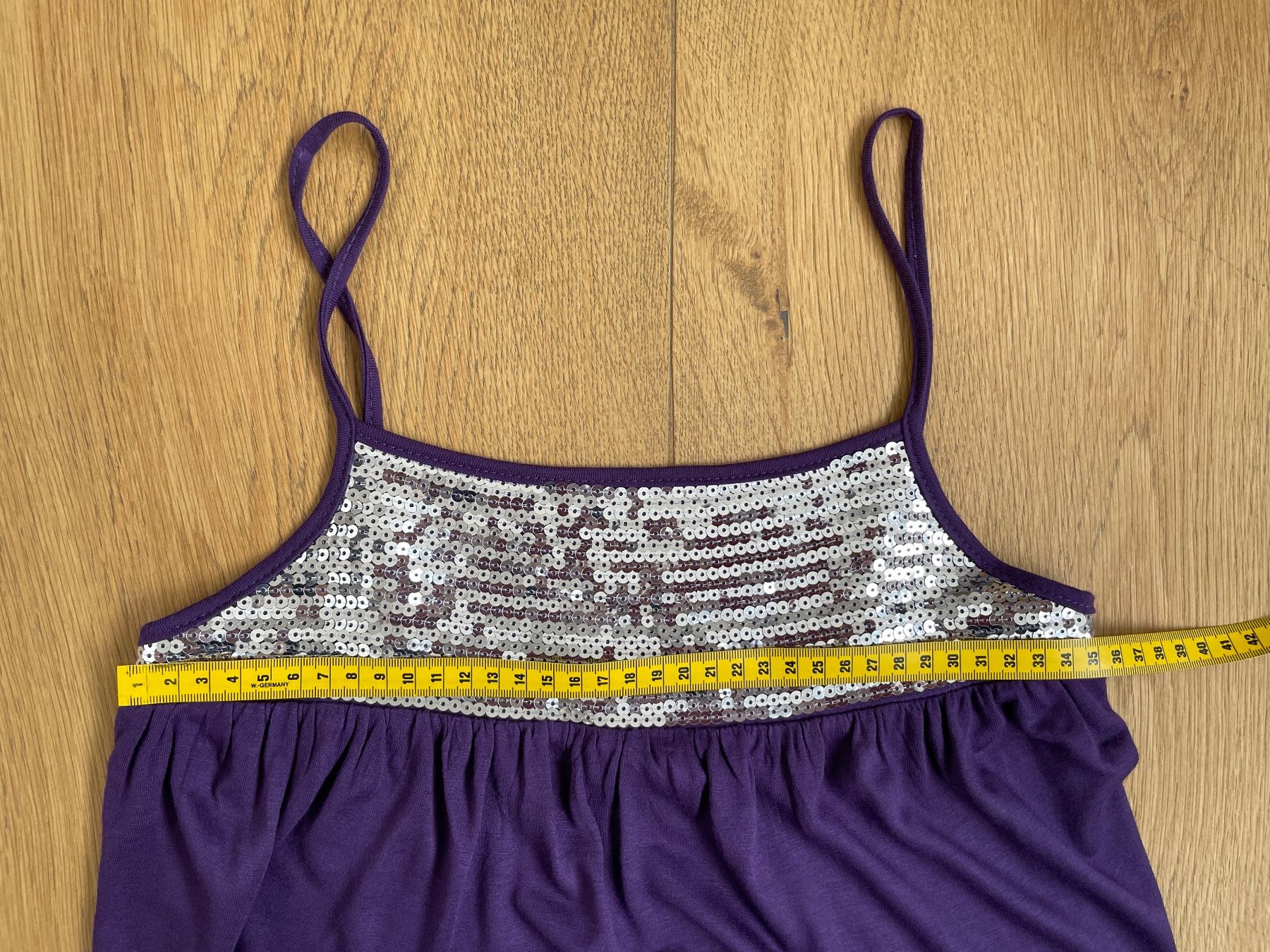 Tops: Pailletten-Top violett – Gebraucht aus Grenchen von M_ina 6
