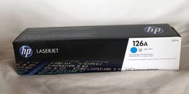 Druckerpatrone hp Color Laserjet 126A cyan