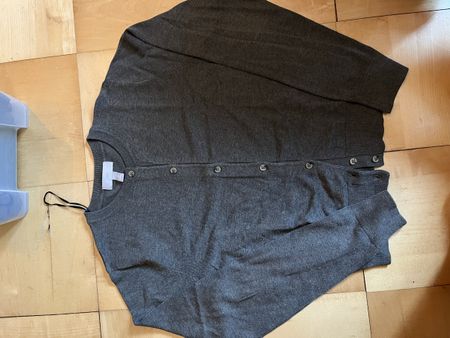 Cardigan dunkelgrau Grösse M guter Zustand