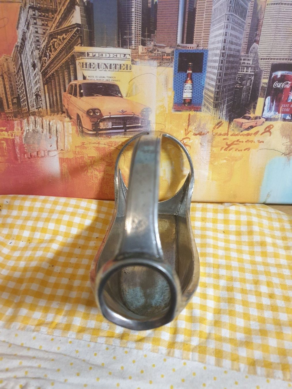 Bicchieri: Zinn Weinflaschenhalter mit 7 Gläser – Usato da Olten venduto da Marsmobil 1