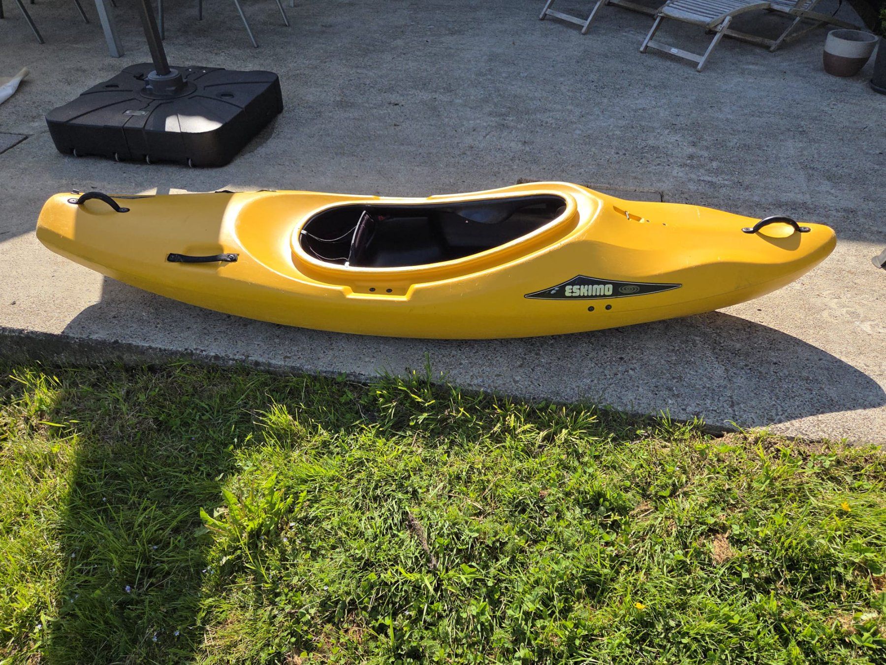 Boote: Kajak Eskimo Salto gelb – Gebraucht aus Wilen (Sarnen) von CodyBlueRose 1