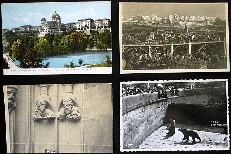 Cartes postales: 4 Ansichtskarten BERN – D'occasion à Jona par philajona