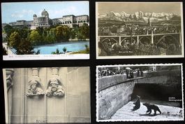 4 Ansichtskarten BERN