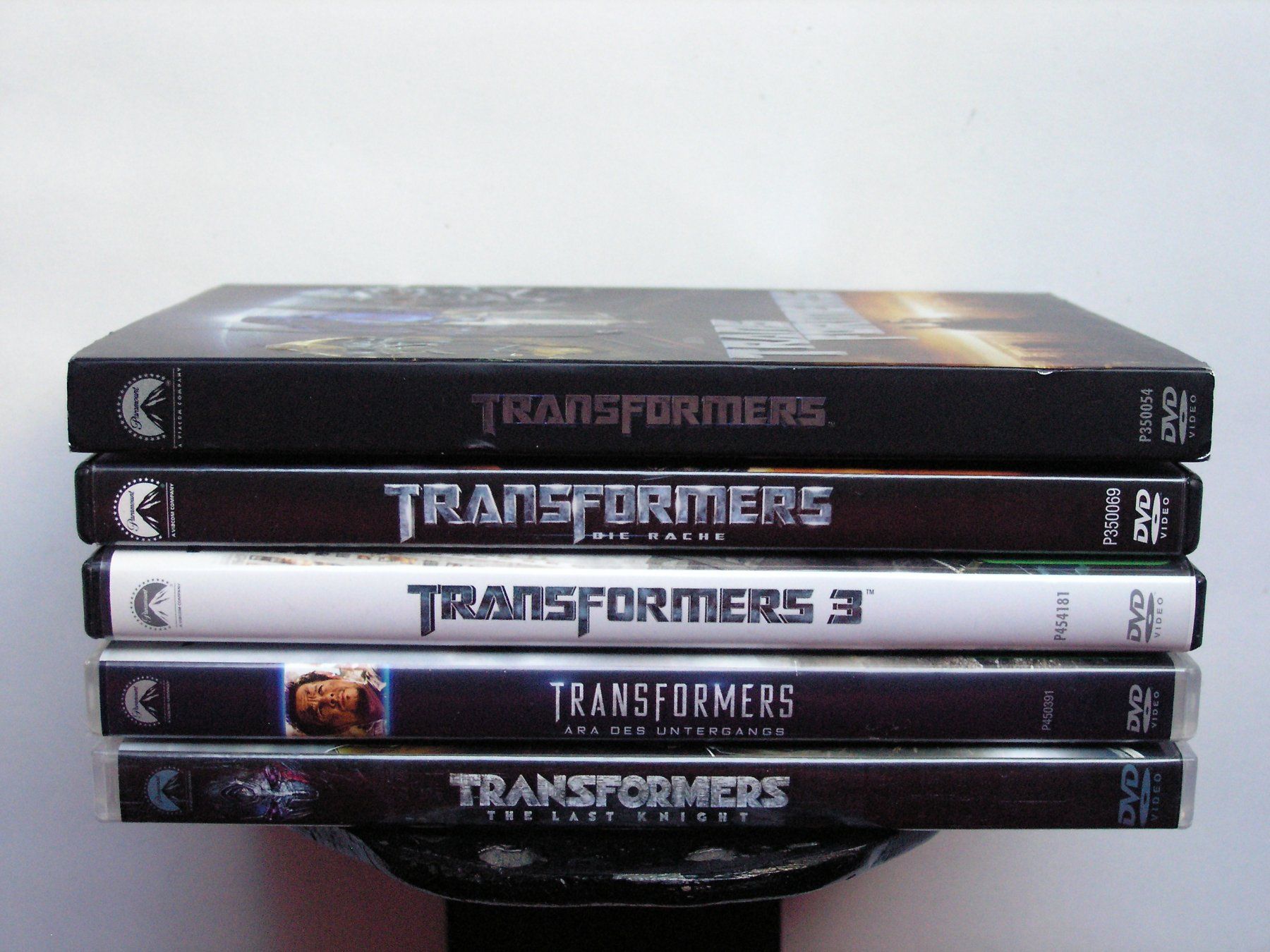 Tutti i DVDs: Transformers - DVD- Collection (5 DVDs) – Usato da Zuzwil SG venduto da vette13 5