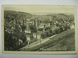 AK  St. Gallen Totalansicht mit Bodensee