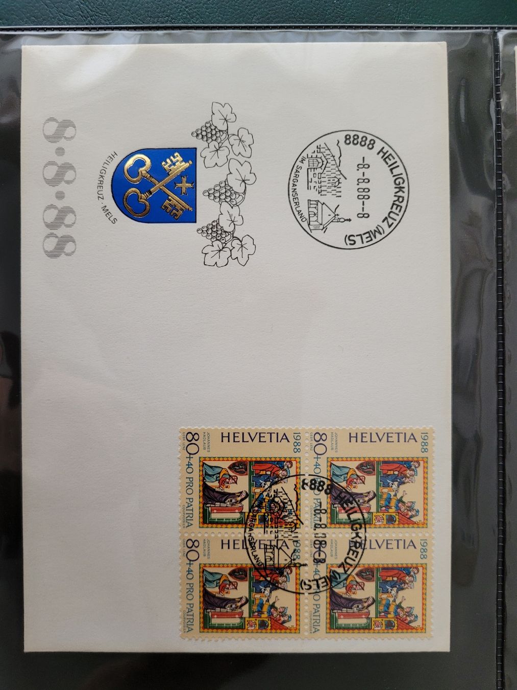 Alle Briefmarken: Beleg 11 – Gebraucht aus Inwil von Flower2325