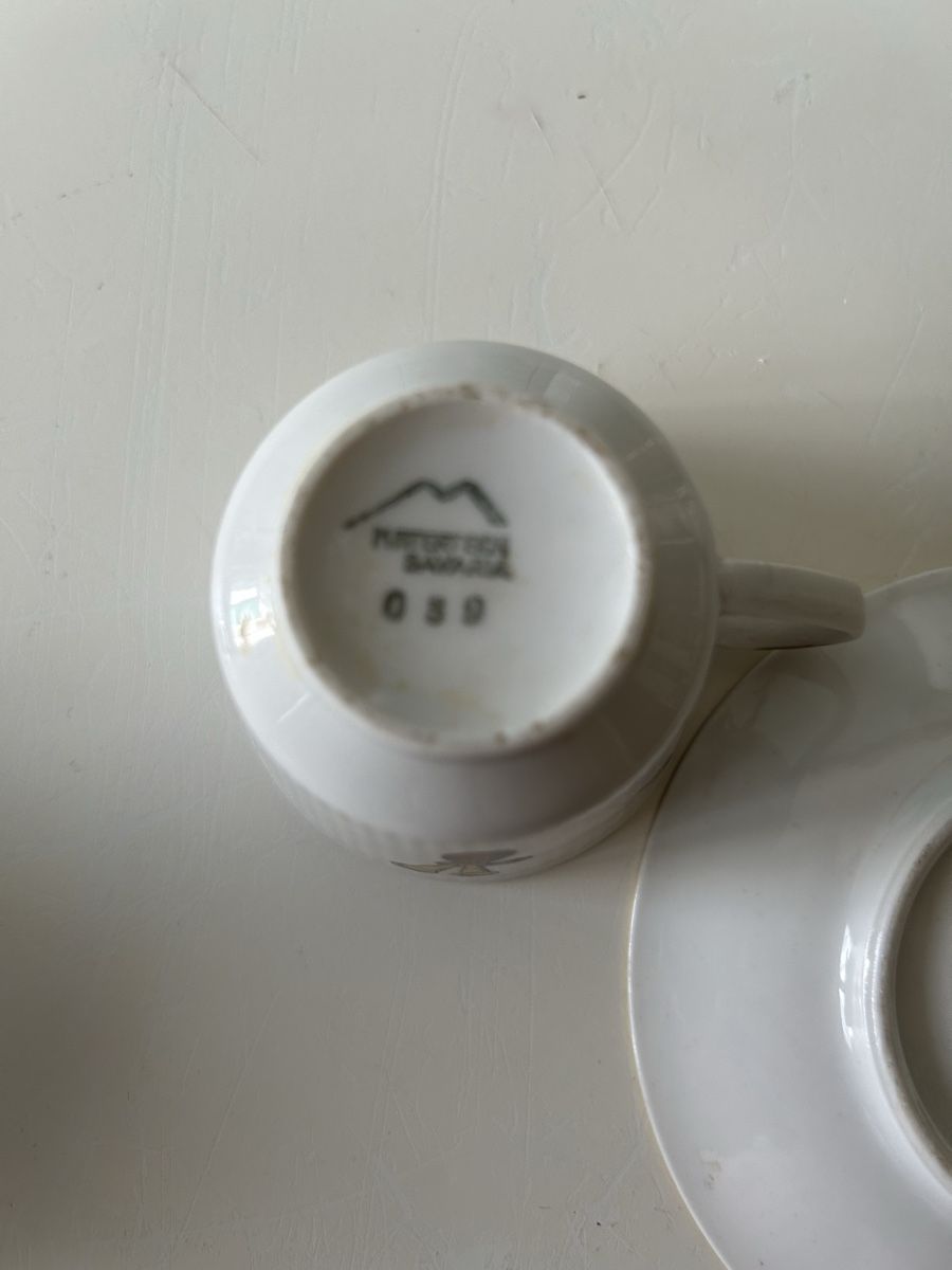 Tazze: Pottenstein Bavaria Tasse mit Oldtimer Franklin Car 59 – Usato da allschwil venduto da basel5 2