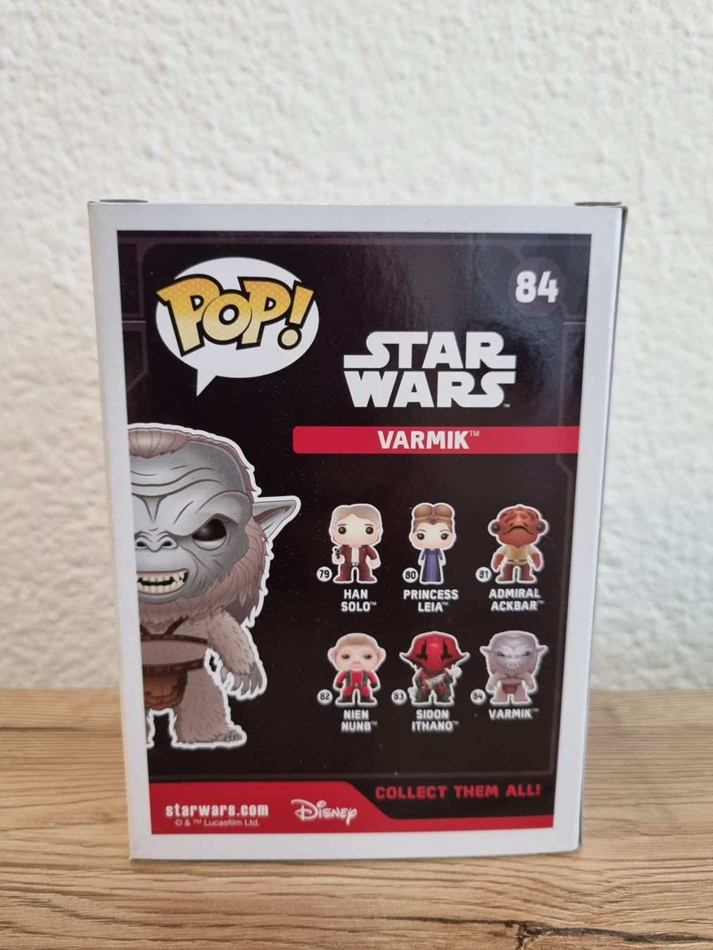 Funko Figurines: Funko Pop StarWars #84 - Varmik – Neuf avec emballage d'origine à Oberdorf NW par CollectingWorld 3