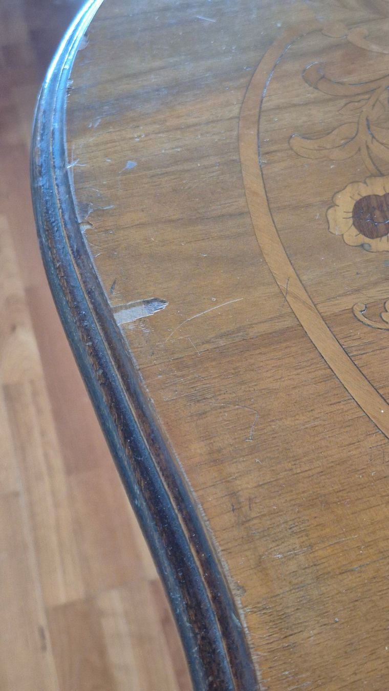Tavoli: Herrschaftlicher, grosser Barock-Holztisch – Usato da Trimmis venduto da Florianschlumpf 9
