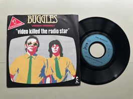 BUGGLES tolle Single Video killed the radio star France diff
