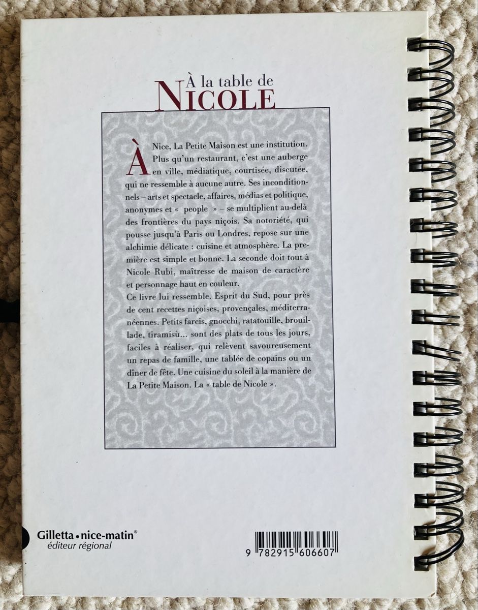 Livres: Livre de recettes niçoises  – D'occasion à Ardon par hel_2sxp 2
